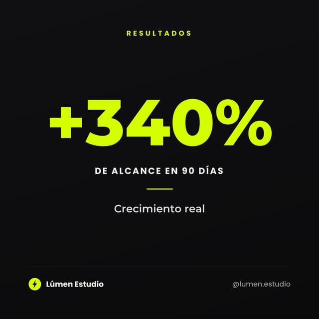 Post de ejemplo de un estudio creativo
